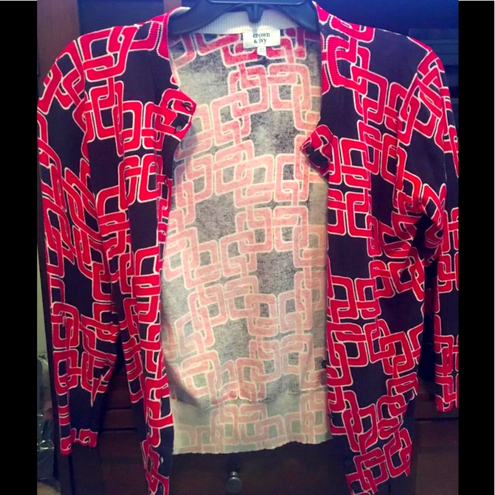 Crown&Ivy 3/4 sleeve Sweater